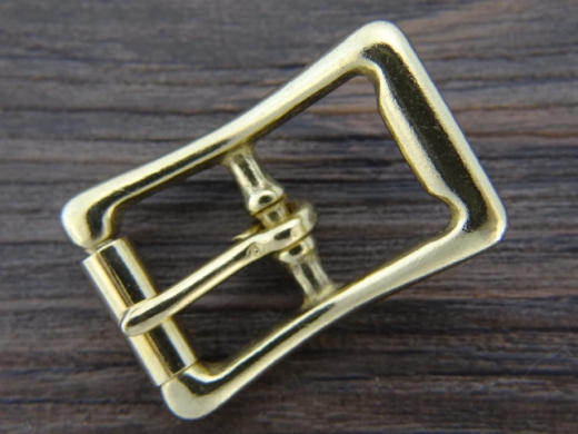 Stegrollenschnalle fr Riemen bis 2,0 cm, Material: Messing