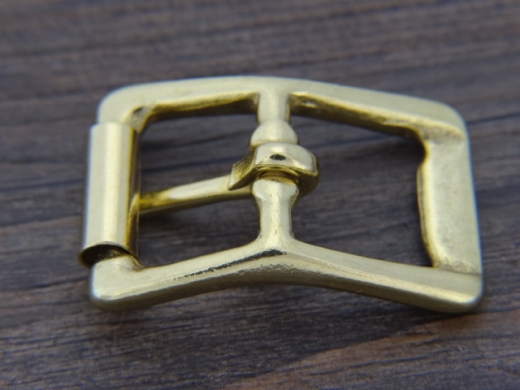 Stegrollenschnalle fr Riemen bis 2,0 cm, Material: Messing