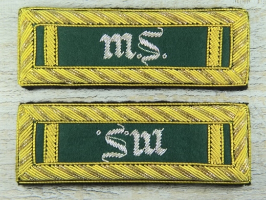 Schulterstcke 1st Lieutenant Military Surgeon, grn