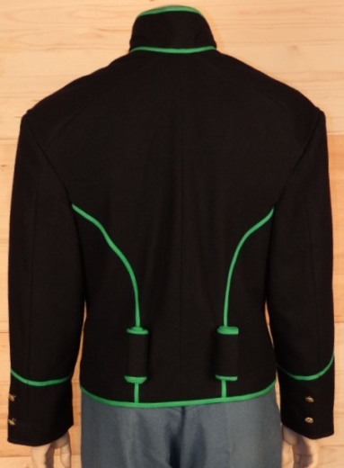 US Rifleman Shell Jacket M1858, Oberstoff: reine Wolle, Futter: 100% Baumwolle