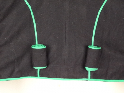 US Rifleman Shell Jacket M1858, Oberstoff: reine Wolle, Futter: 100% Baumwolle