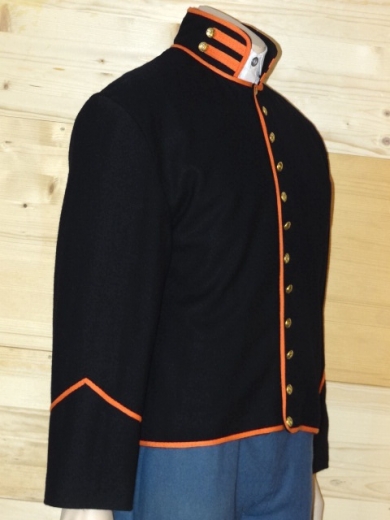 US Dragoner Shell Jacket M1858, Oberstoff: reine Wolle, Futter: 100% Baumwolle