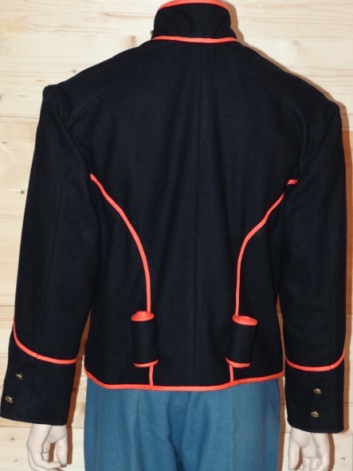 US Dragoner Shell Jacket M1858, Oberstoff: reine Wolle, Futter: 100% Baumwolle