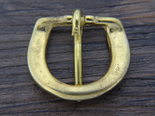 D Schliee, Riemenbreite bis 2,3 cm, Material: Messing