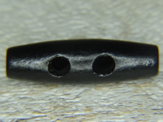 Holzknebel schwarz, ca. 3,5 cm, Preis pro Stck