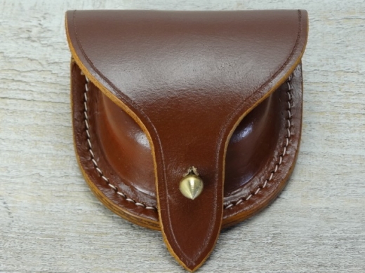 Zndhtchentasche braun / russet, Material: Leder, innen Schaffell