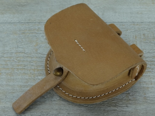Zndhtchentasche naturbraun Shield Front, Material: Leder, innen Schaffell