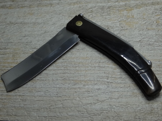 Rasiermesser, umgebaut zum Taschenmesser, Lnge: ca. 17,5 cm