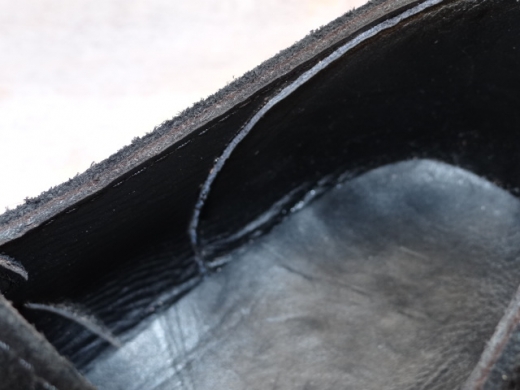 Schnallenschuhe schwarz doppeltes / dickeres Oberleder eckige Form, Material: Oberleder, Futter, Sohle 100% Leder