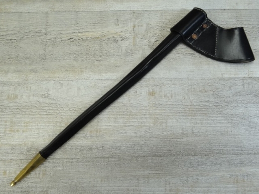 Bajonettscheide fr Springfield Tllenbajonett (2 Nieten), Material: Leder, mit Messing-Spitze