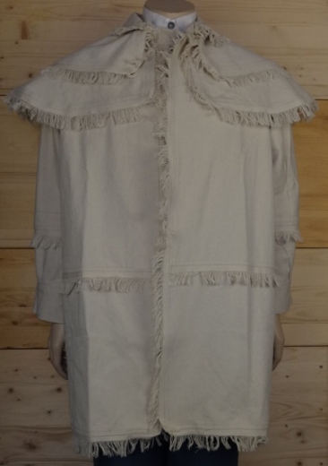 Hunting Shirt / Frock off white, 1 reihig, Rifle - Shirt