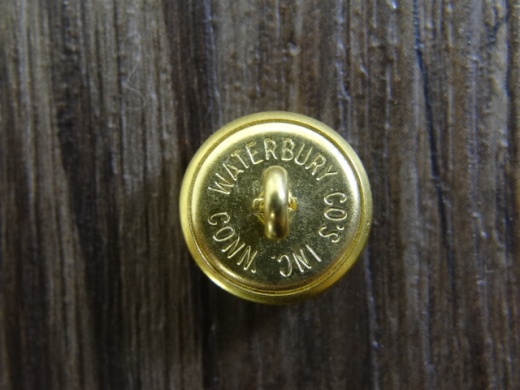 Knopf Virginia Waterbury, 100% Messing, Preis pro Stck
