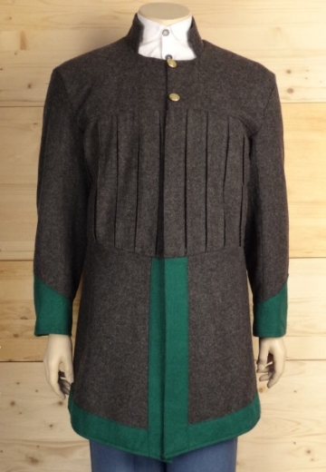 South Carolina Militia Jacket, Oberstoff: reine Wolle, Futter: 100% Baumwolle