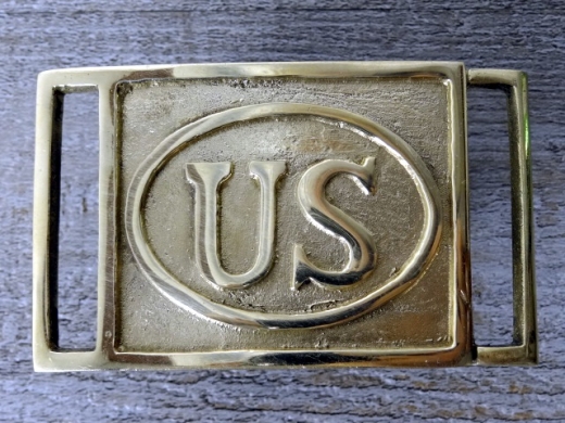 Schliee US Indianerkrieg, 2 teilig, Material Messing