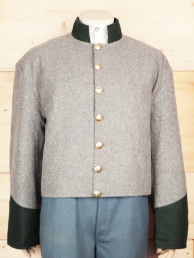 CS Shell Jacket hellgrau, Waffenfarbe grn, Oberstoff: reine Wolle, Futter: 100% Baumwolle