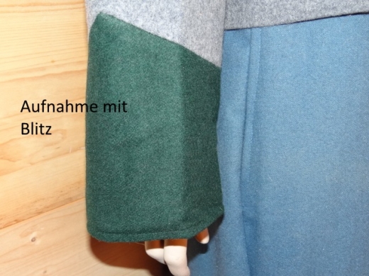 CS Shell Jacket hellgrau, Waffenfarbe grn, Oberstoff: reine Wolle, Futter: 100% Baumwolle
