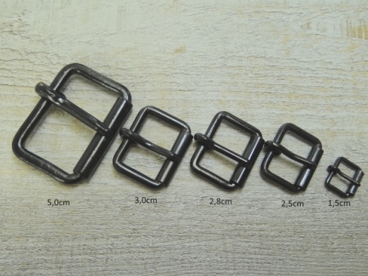 Alte Rollenschnalle, Geschirrschnalle, Material: Eisen, fr 5,0 cm Riemen