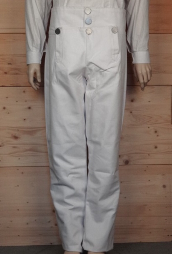 17. - 18. Jhd./ Napoleonische Hose wei, 100% Baumwolle