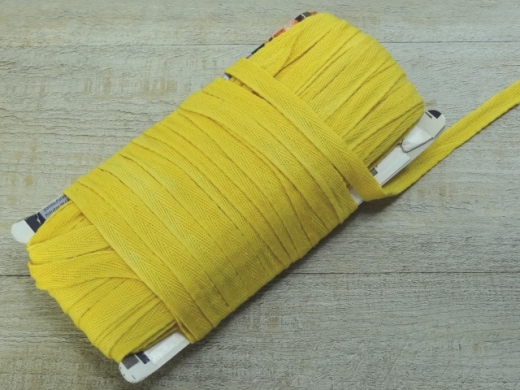 10 cm Baumwollband gelb ( lfm 7,00  ) ca.: 1,5 cm Breit