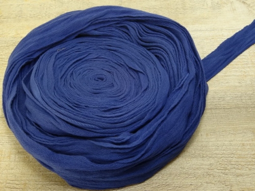 10 cm Baumwollband blau ( lfm 5,00 ¤ ) ca.: 3,8 cm Breit