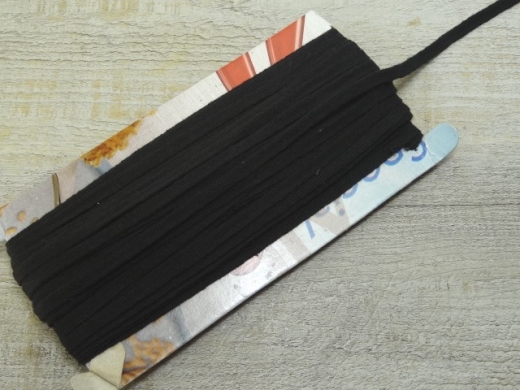 10 cm Baumwollband schwarz ( lfm 4,00 ¤ ) 0,7 cm Breit