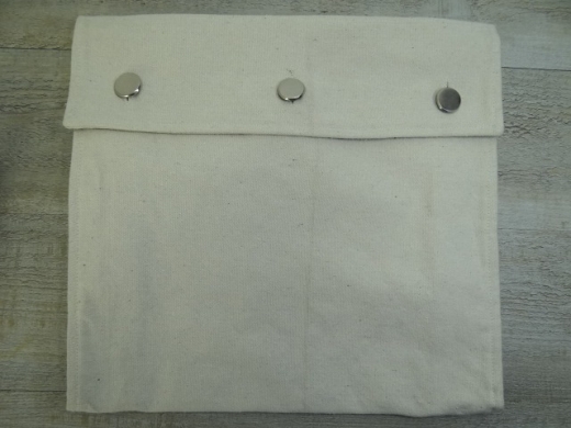 Knapsack, natur, wird wie ein Rucksack getragen, Material: 100% Baumwolle, Lederriemen mit Eisenschlieen
