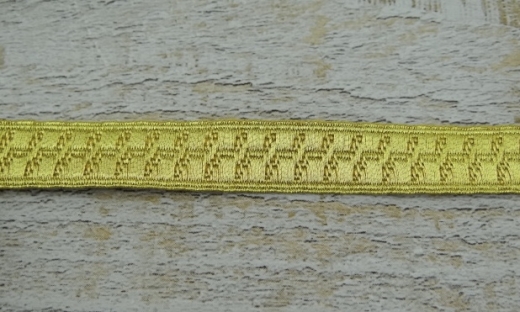 10 cm Goldband ( lfm 6,00  ) 1,3 cm Breit