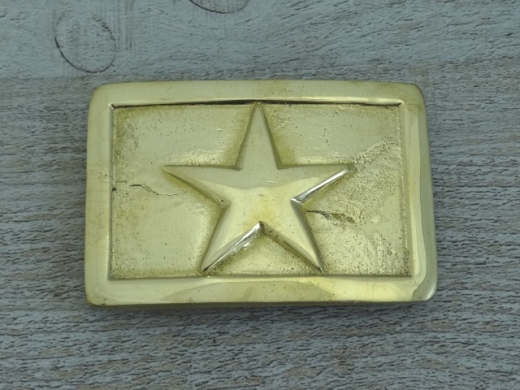 Schliee Texas, rechteckig, 3 Haken, Material: Messing