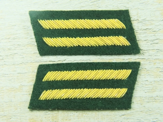 Kragenabzeichen 1st Lieutenant, grn