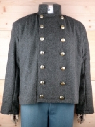 CS Shell Jacket, dunkelgrau, 14 CSA Knpfe, Oberstoff: reine Wolle, Futter: 100% Baumwolle