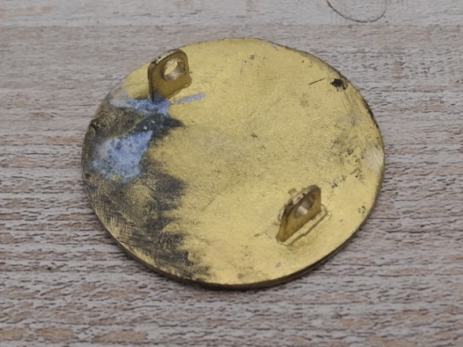Texas Plakette fr Schultergurt (Stern), Material Messing