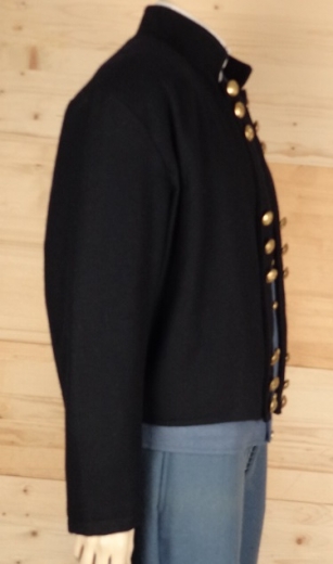 US Shell Jacket Offizier, 18 US Adler Knpfe, doppelreihig, Oberstoff: reine Wolle, Futter: 100% Baumwolle