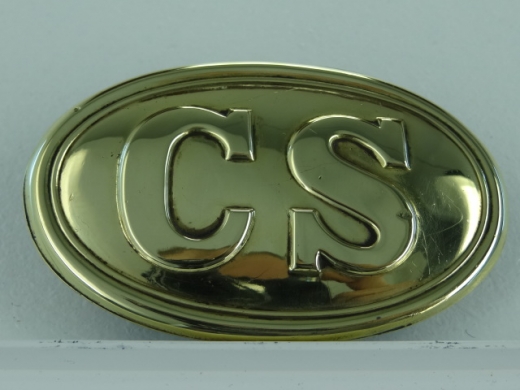 Patronentaschenbeschwerer CS, Messing gestanzt mit Plastik gefllt