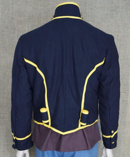 US Musiker Kavallerie Shell Jacket M 1858, Oberstoff: reine Wolle, Futter: 100% Baumwolle