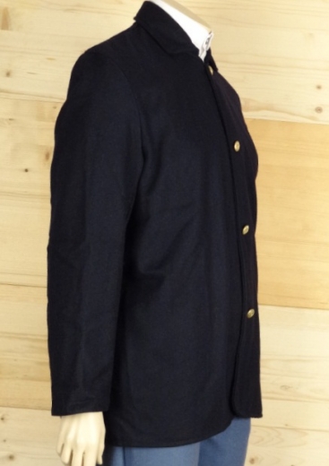 US Sack Coat, gefttert, 4 US Adler Messingknpfe, Oberstoff: reine Wolle, Futter: 100% Baumwolle