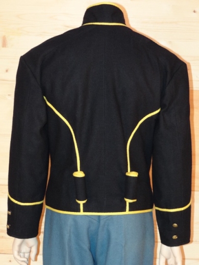 US Kavallerie Shell Jacket M 1858, Oberstoff: reine Wolle, Futter: 100% Baumwolle