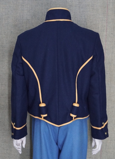 US Kavallerie Shell Jacket M 1858, Oberstoff: reine Wolle, Futter: 100% Baumwolle