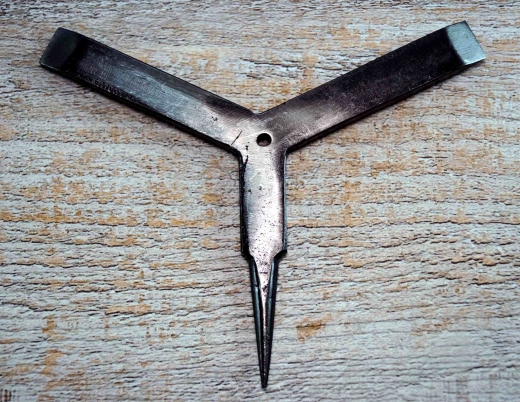 Musketenwerkzeug, Sternform, 2 Dreher + 1 Pin, Eisen nicht rostfrei