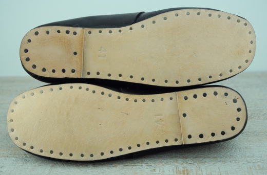 Lederschuhe schwarz, Material: Oberleder, Futter, Sohle 100% Leder