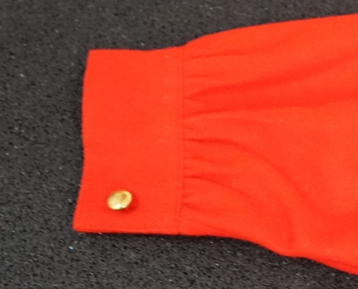 Battle Shirt rot, 100% Wolle