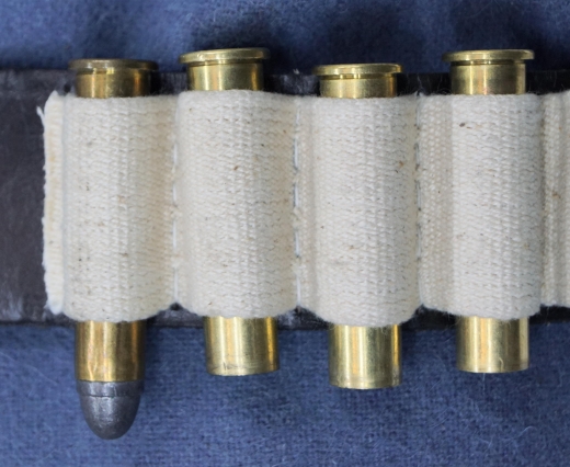 M1876 Lederkoppel / Material: Leder, Patronenschlaufen aus Baumwolle, Schliee Messing, OHNE DEKOPATRONEN