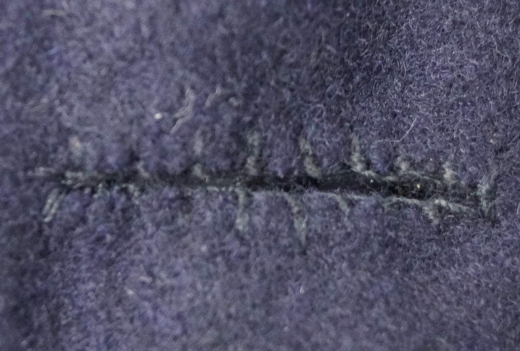 US Frock Coat darkblue Lieutenant-Captain, 1 reihig, 9 US Knpfe, Knopflcher handgenht, 100% Wolle, Futter 100% Baumwolle