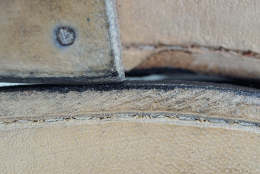 schwarze Husarenstiefel, silberfarbenes Band, runde Spitze, Material: Oberleder, Futter, Sohle 100% Leder