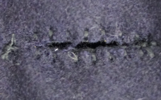 US Frock Coat dunkelblau Major - General, 2 reihig, 14 US Knpfe domed, Knopflcher handgenht, 100% Wolle, Futter 100% Baumwolle