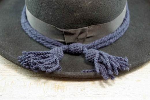 Hutkordel dunkelblau, Infanterie, 100% Wolle