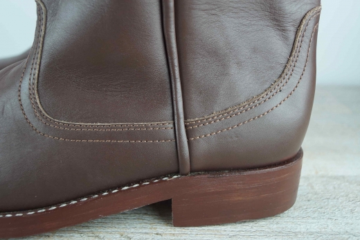 braune Kavalleriestiefel, Material: Oberleder, Futter, Sohle 100% Leder