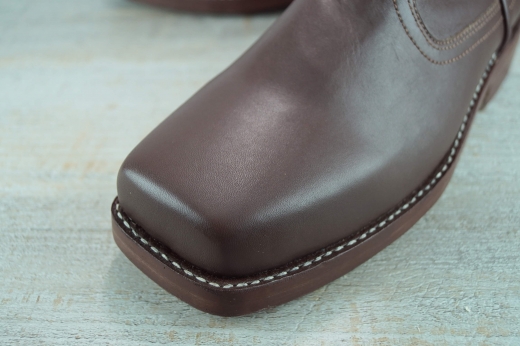braune Kavalleriestiefel, Material: Oberleder, Futter, Sohle 100% Leder