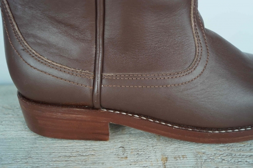 braune Kavalleriestiefel, Material: Oberleder, Futter, Sohle 100% Leder