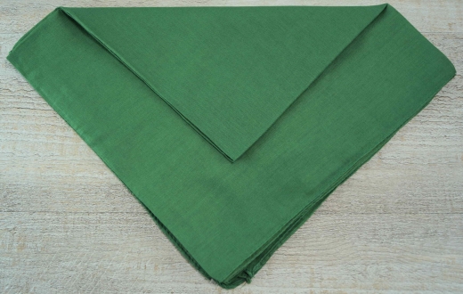 XL Halstuch dunkelgr�n, ca. 95cm x 95cm, 100% Baumwolle