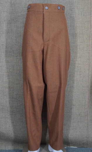 CS Hose butternut, fr Mannschaft, hinten hoch, 100% Wolle